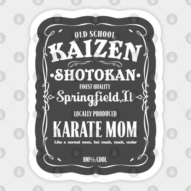 Karate Mom Sticker by Limey_57